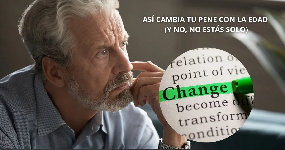 cambios en los hombres con la edad