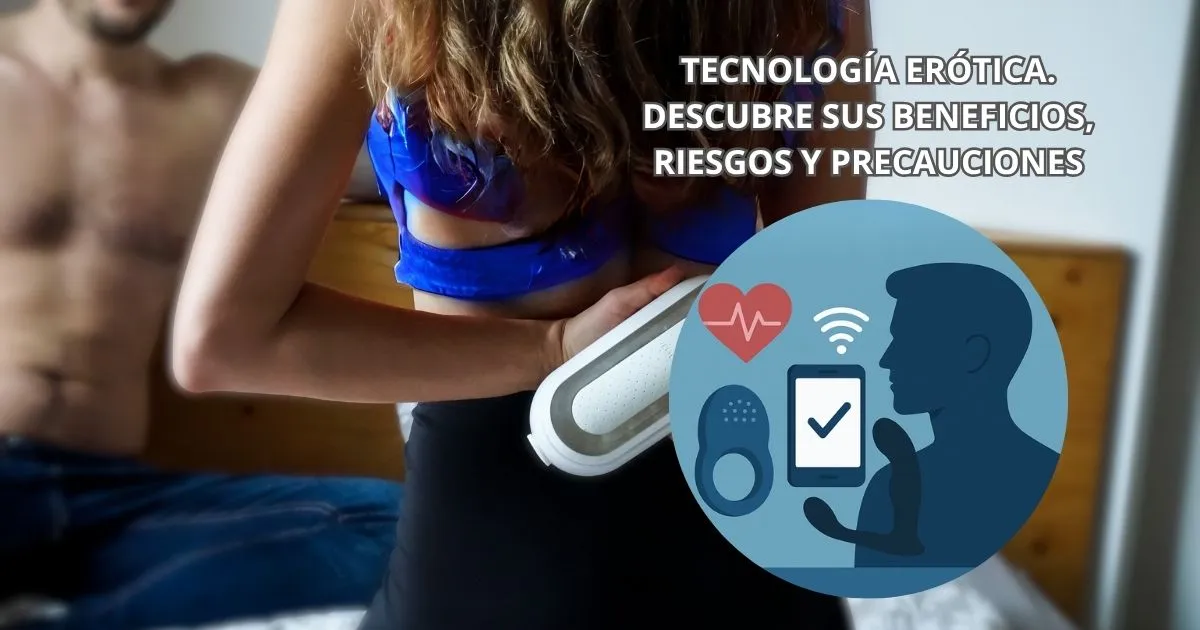 pareja heterosexual y tecnología erótica