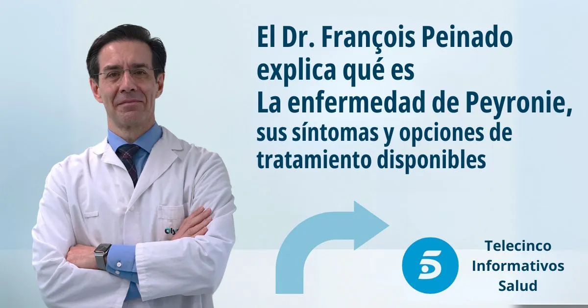 Doctor Peinado explica Peyronie en Telecinco
