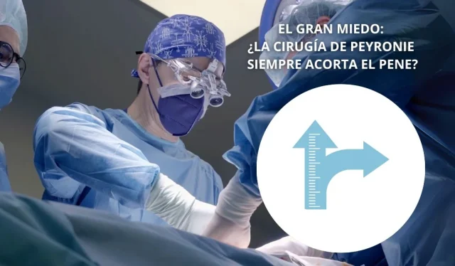Cirugía de Peyronie: ¿siempre acorta el pene? Mitos y verdades