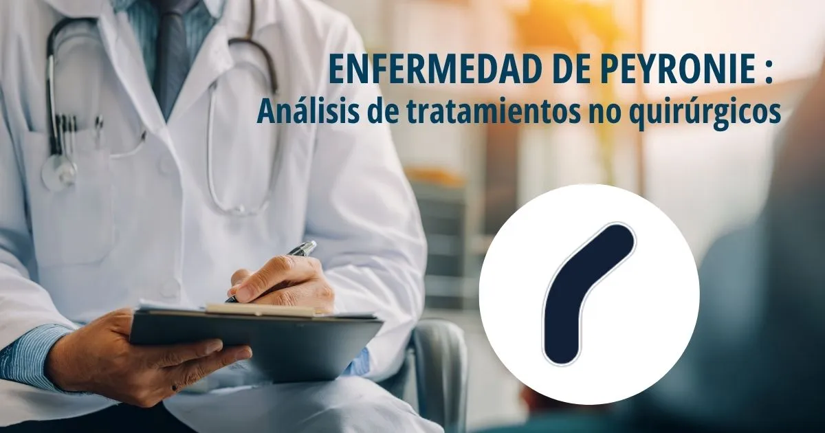 Doctora realizando diagnóstico de enfermedad de la peyronie