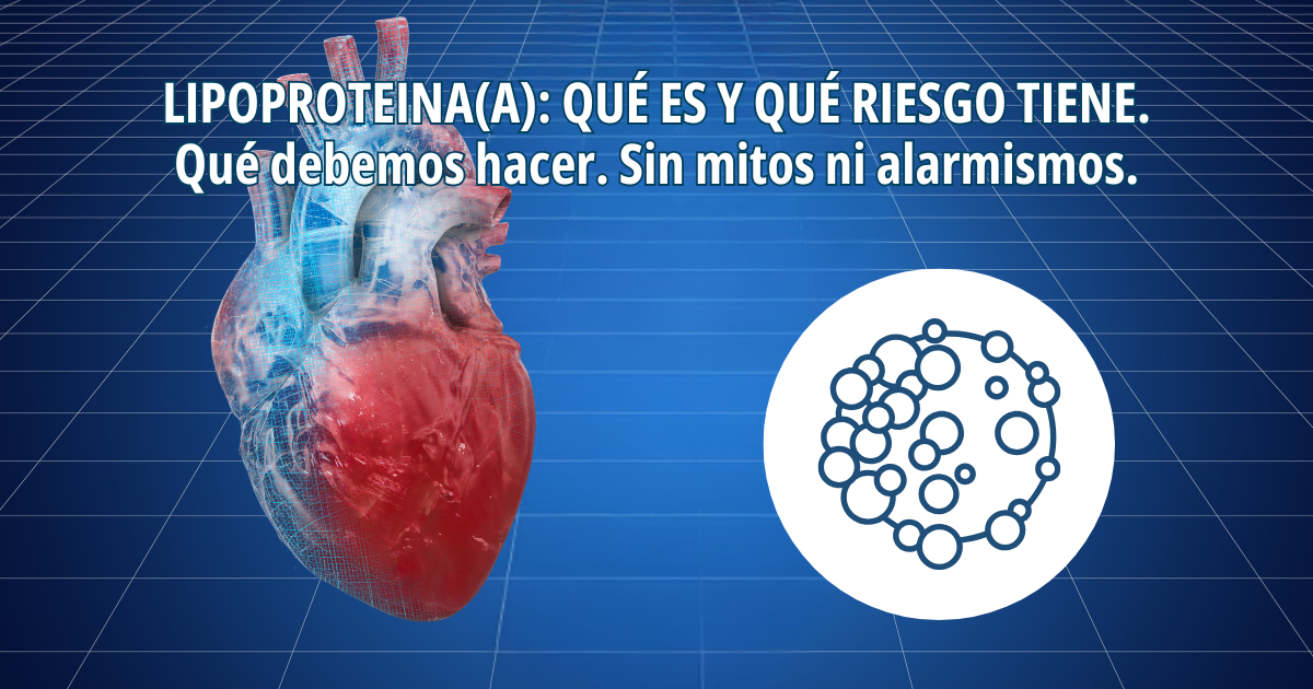 representación de Lipoproteína(a) asociada a corazón humano