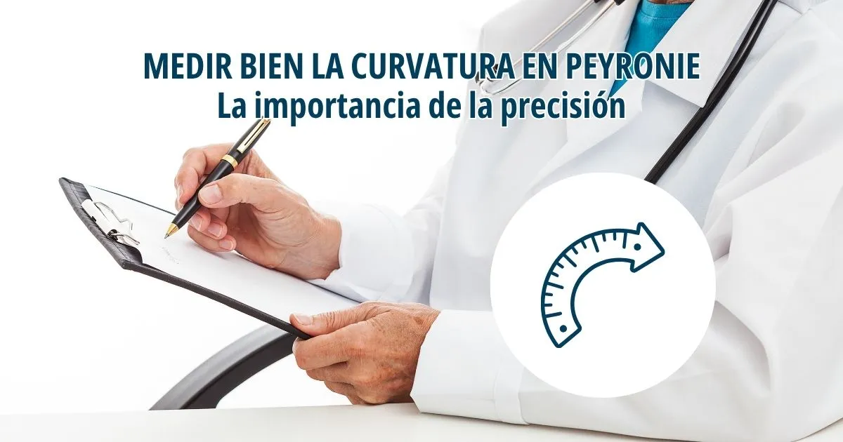 Médico tomando anotaciones, icono abstarcto representando medición de curvatura 